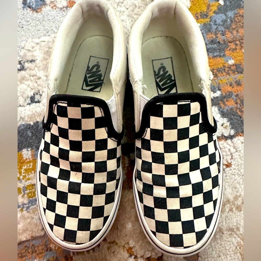 Vans slip on size 1 (boys)